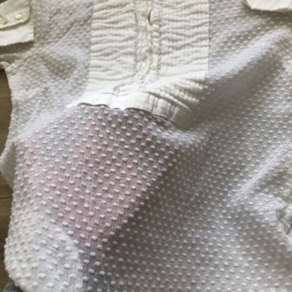 J. Crew Textured White Blouse - Picture 7 of 8